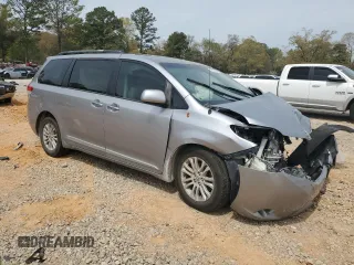 2013 Toyota Sienna XLE AAS with VIN 5TDYK3DC5DS303300, listed as a Copart auction lot 50843685 with 0 mi miles and Salvage Title. Bid and sale history available at carsss.com. Image 4.