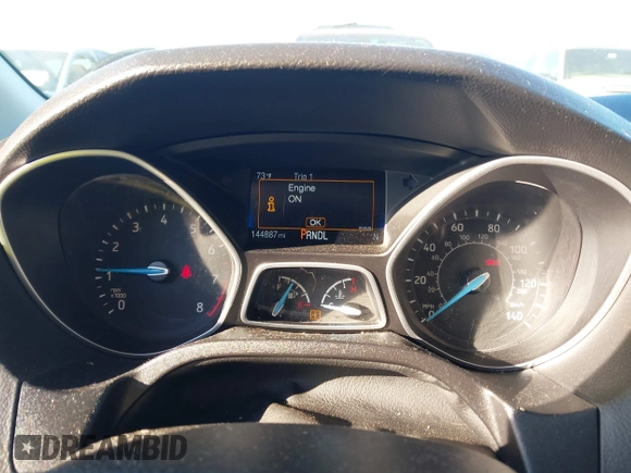 2015 Ford Focus SE with VIN 1FADP3F20FL355058, listed as a IAAI auction lot 41666337 with 144,887 mi miles. Bid and sale history available at carsss.com. Image 7.