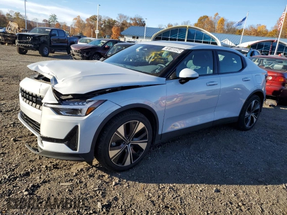 2023 Polestar 2 with VIN YSMED3KA0PL131234, listed as a Copart auction lot 78166954 with 32,508 mi miles and Salvage Title. Bid and sale history available at carsss.com. Image 1.