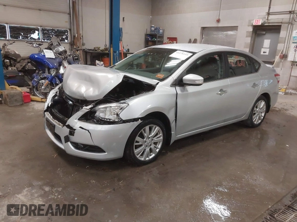 2014 Nissan Sentra S with VIN 3N1AB7APXEY306240, listed as a IAAI auction lot 41276111 with 113,356 mi miles and . Bid and sale history available at DreamBid. Image 2.