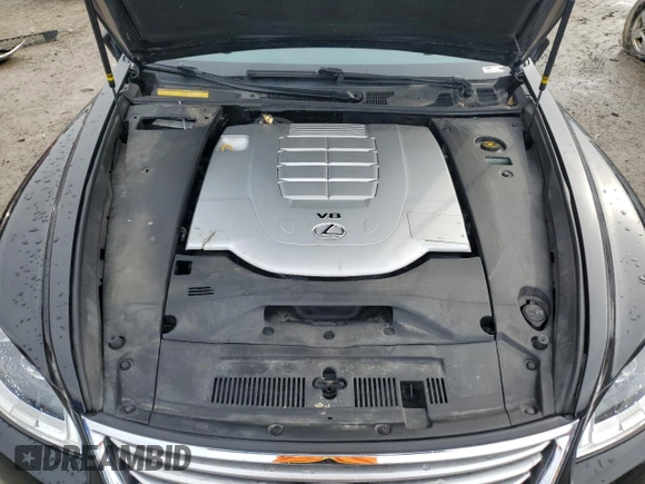 2016 Lexus LS 460 with VIN JTHCL5EF7G5026105, listed as a Copart auction lot 46699705 with Not provided miles and Salvage title. Bid and sale history available at DreamBid. Image 12.