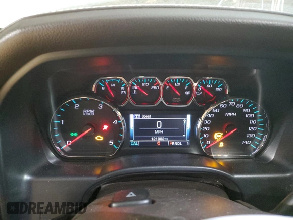 2018 GMC Sierra 2500HD SLT with VIN 1GT12TEY7JF279153, listed as a Copart auction lot 87697105 with 121,082 mi miles and Salvage Title. Bid and sale history available at carsss.com. Image 9.