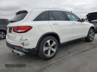 2017 Mercedes-Benz GLC with VIN WDC0G4JB9HF119221, listed as a Copart auction lot 53653555 with 55,291 mi miles and Salvage Title. Bid and sale history available at carsss.com. Image 3.