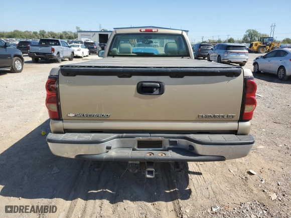 2004 Chevrolet Silverado 1500 LS with VIN 1GCEC14V54Z118877, listed as a Copart auction lot 74352114 with 103,253 mi miles and Salvage Title. Bid and sale history available at carsss.com. Image 6.