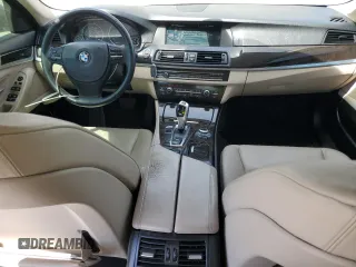 2013 BMW 5 Series 535i with VIN WBAFR7C56DC827227, listed as a Copart auction lot 50571785 with 104,128 mi miles and Clean Title. Bid and sale history available at DreamBid. Image 8.