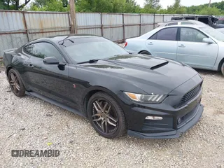 2015 Ford Mustang EcoBoost with VIN 1FA6P8TH1F5307085, listed as a IAAI auction lot 42781145 with 97,331 mi miles and . Bid and sale history available at DreamBid. Image 1.