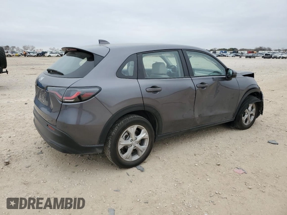 2024 Honda HR-V LX with VIN 3CZRZ1H33RM727087, listed as a Copart auction lot 42798335 with 10,722 mi miles and Salvage Title. Bid and sale history available at carsss.com. Image 3.