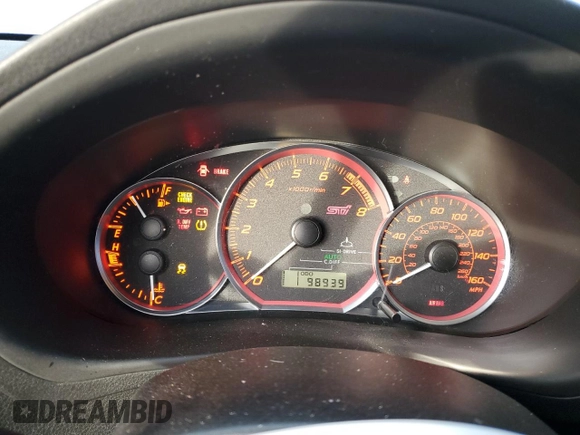 2013 Subaru Impreza Sedan WRX WRX STI with VIN JF1GV8J62DL033352, listed as a Copart auction lot 82384044 with 98,939 mi miles and Salvage Title. Bid and sale history available at carsss.com. Image 9.