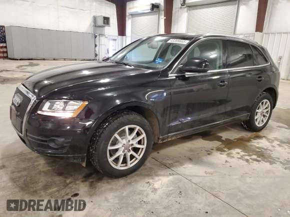 2012 Audi Q5 2.0T Premium with VIN WA1CFAFP0CA136899, listed as a Copart auction lot 43399665 with 116,226 mi miles and Salvage Title. Bid and sale history available at carsss.com. Image 1.