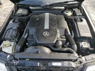 2000 Mercedes-Benz SL-Class with VIN WDBFA68F0YF190618, listed as a Copart auction lot 64791414 with 24,489 mi miles and Salvage Title. Bid and sale history available at carsss.com. Image 11.