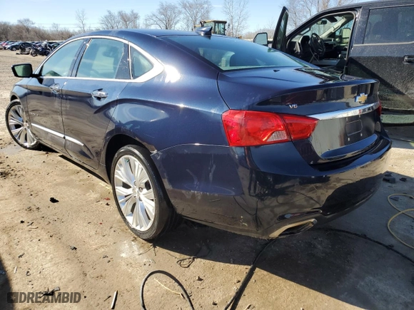 2017 Chevrolet Impala Premier with VIN 2G1145S3XH9155470, listed as a Copart auction lot 46707855 with NaN miles and Salvage Title. Bid and sale history available at carsss.com. Image 2.