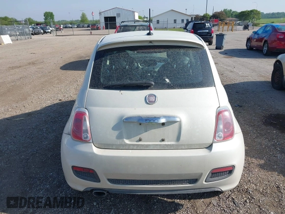 2012 FIAT 500 Sport z VIN 3C3CFFBR1CT186721, wystawiony jako IAAI lot #42268574 z przebiegiem 106 208 mil mil oraz . Historia ofert i sprzedaży dostępna na DreamBid. Obrazek 16.