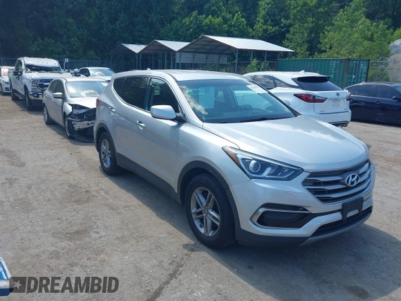 2017 Hyundai Santa Fe 2.4L with VIN 5XYZT3LB3HG433413, listed as a IAAI auction lot 42530257 with 254,497 mi miles and . Bid and sale history available at DreamBid. Image 1.