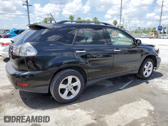 2008 Lexus RX 350 z VIN JTJGK31U880015219, wystawiony jako Copart lot #60251925 z przebiegiem 181 024 mil mil oraz Szkoda całkowita • Salvage title. Historia ofert i sprzedaży dostępna na DreamBid. Obrazek 3.