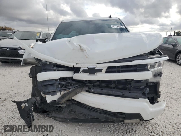 2023 Chevrolet Silverado 1500 RST with VIN 1GCUDEEDXPZ246848, listed as a Copart auction lot 77794584 with 25,232 mi miles and Clean Title. Bid and sale history available at DreamBid. Image 5.