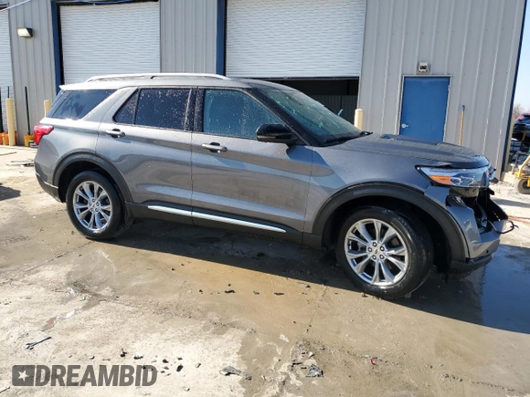 2022 Ford Explorer Limited with VIN 1FMSK8FH0NGA36554, listed as a Copart auction lot 48715595 with 38,536 mi miles and Salvage Title. Bid and sale history available at carsss.com. Image 4.