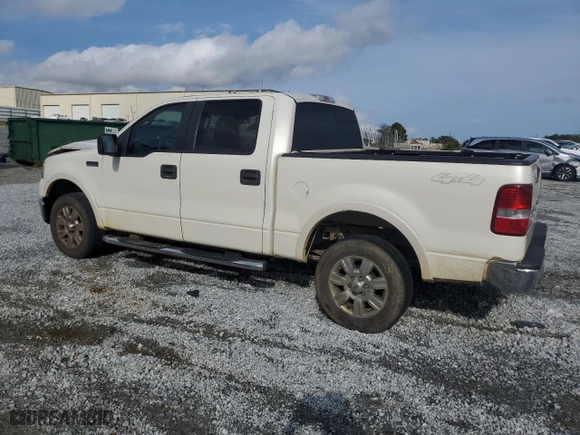 2008 Ford F-150 XLT with VIN 1FTPW14V48FC12272, listed as a Copart auction lot 51387745 with 0 mi miles and Salvage Title. Bid and sale history available at carsss.com. Image 2.