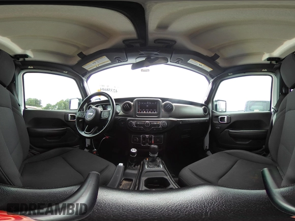 2019 Jeep Wrangler Unlimited Sport S with VIN 1C4HJXDN3KW689739, listed as a IAAI auction lot 42358604 with 73,271 mi miles and . Bid and sale history available at DreamBid. Image 22.