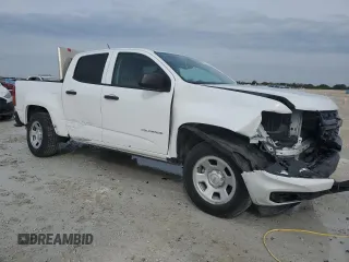 2022 Chevrolet Colorado 2WD Work Truck with VIN 1GCGSBEN7N1330793, listed as a Copart auction lot 88318955 with 36,284 mi miles and Salvage title. Bid and sale history available at DreamBid. Image 4.