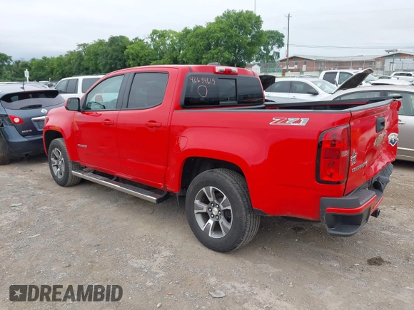 2020 Chevrolet Colorado 4WD Z71 with VIN 1GCGTDEN9L1105636, listed as a IAAI auction lot 42634615 with 106,469 mi miles and . Bid and sale history available at DreamBid. Image 3.
