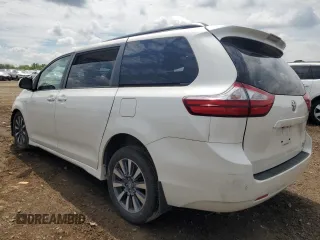 2019 Toyota Sienna XLE with VIN 5TDDZ3DC2KS210712, listed as a Copart auction lot 58591235 with Not provided miles and Salvage title. Bid and sale history available at DreamBid. Image 2.