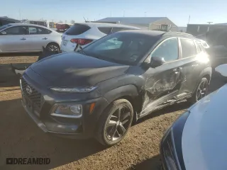 2019 Hyundai Kona Limited with VIN KM8K3CA58KU245941, listed as a Copart auction lot 49660465 with 66,806 mi miles and Salvage Title. Bid and sale history available at carsss.com. Image 1.