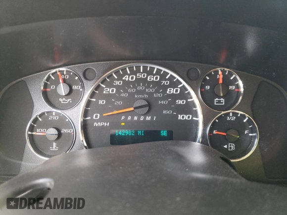 2014 Chevrolet Express Passenger LT with VIN 1GAZG1FG2E1202457, listed as a Copart auction lot 82704884 with 142,982 mi miles and Salvage title. Bid and sale history available at DreamBid. Image 9.