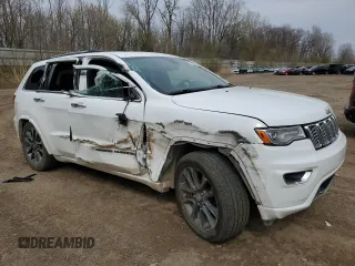 2017 Jeep Grand Cherokee Overland with VIN 1C4RJFCG1HC608250, listed as a Copart auction lot 54299695 with 48,310 mi miles and Clean Title. Bid and sale history available at carsss.com. Image 4.
