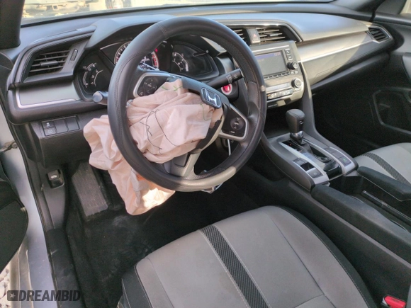 2016 Honda Civic Coupe LX-P with VIN 2HGFC4B00GH312137, listed as a Copart auction lot 81410724 with NaN miles and Salvage Title. Bid and sale history available at carsss.com. Image 8.
