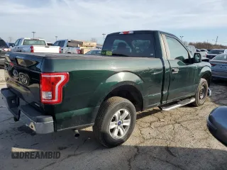 2015 Ford F-150 XL with VIN 1FTMF1C87FFB71471, listed as a Copart auction lot 42787685 with 124,782 mi miles and Salvage title. Bid and sale history available at DreamBid. Image 3.