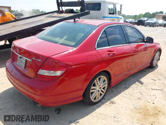 2009 Mercedes-Benz C 300 Sport with VIN WDDGF81X89F283240, listed as a IAAI auction lot 42694652 with 180,972 mi miles and . Bid and sale history available at DreamBid. Image 4.