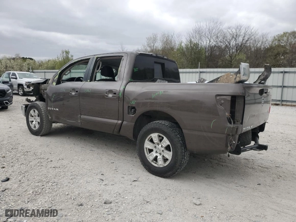2017 Nissan Titan SV with VIN 1N6AA1EJ2HN538803, listed as a Copart auction lot 48893625 with 166,415 mi miles and Salvage Title. Bid and sale history available at carsss.com. Image 2.