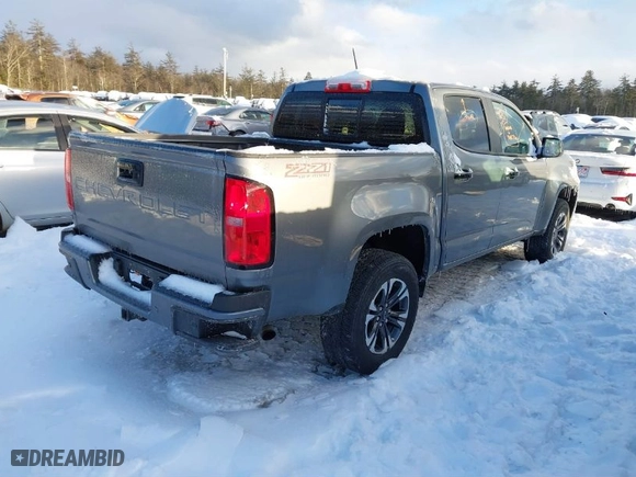 2022 Chevrolet Colorado 4WD Z71 with VIN 1GCGTDEN2N1305244, listed as a IAAI auction lot 41524704 with NaN miles. Bid and sale history available at carsss.com. Image 4.