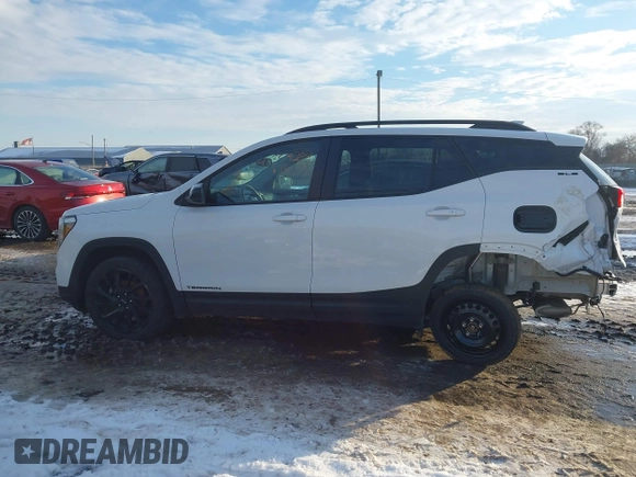 2023 GMC Terrain SLE with VIN 3GKALTEG3PL133095, listed as a IAAI auction lot 41354284 with 36,584 mi miles. Bid and sale history available at carsss.com. Image 15.