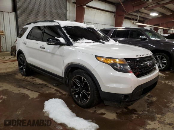 2014 Ford Explorer Sport with VIN 1FM5K8GT0EGC33904, listed as a Copart auction lot 45291215 with 155,005 mi miles and Clean title. Bid and sale history available at DreamBid. Image 4.