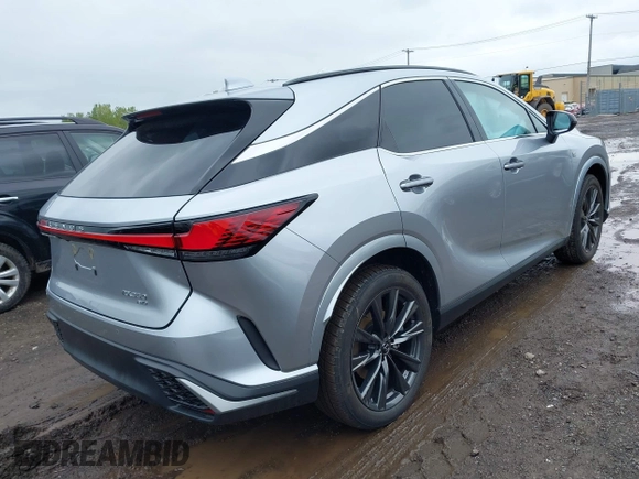 2025 Lexus RX 350 with VIN 2T2BAMCAXSC091011, listed as a IAAI auction lot 42342622 with 3,113 mi miles and . Bid and sale history available at DreamBid. Image 4.