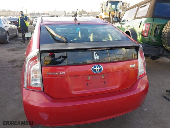 2012 Toyota Prius One with VIN JTDKN3DU5C5387838, listed as a IAAI auction lot 41219319 with NaN miles. Bid and sale history available at carsss.com. Image 16.