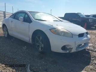 2008 Mitsubishi Eclipse GS with VIN 4A3AK24F28E007617, listed as a IAAI auction lot 41877110 with 193,999 mi miles. Bid and sale history available at carsss.com. Image 1.