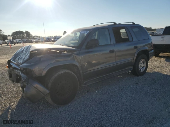 2003 Dodge Durango SLT with VIN 1D4HS48NX3F608990, listed as a Copart auction lot 87441674 with 207,385 mi miles and Salvage Title. Bid and sale history available at carsss.com. Image 1.