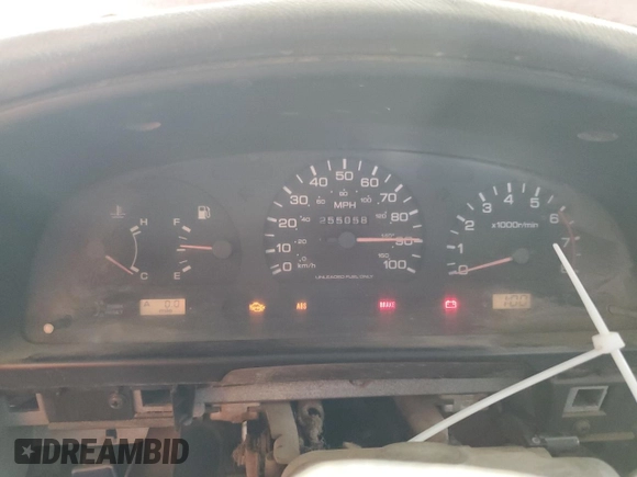 1994 Nissan Frontier SE with VIN 1N6HD16Y1RC381473, listed as a Copart auction lot 87107524 with 255,058 mi miles and Clean title. Bid and sale history available at DreamBid. Image 9.