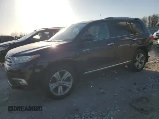 2012 Toyota Highlander Limited with VIN 5TDDK3EH7CS161197, listed as a Copart auction lot 49122805 with 168,008 mi miles and Clean Title. Bid and sale history available at carsss.com. Image 1.