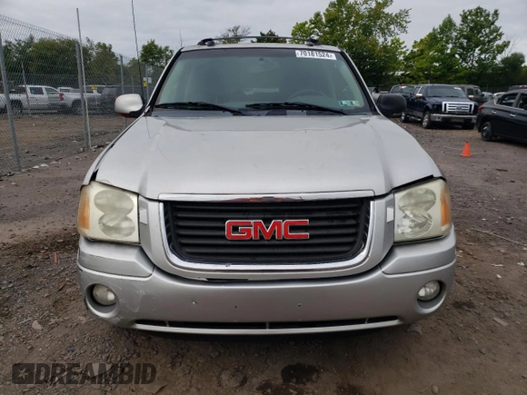 2005 GMC Envoy SLT with VIN 1GKDT13S252202866, listed as a Copart auction lot 70181524 with 169,603 mi miles and Salvage Title. Bid and sale history available at carsss.com. Image 5.