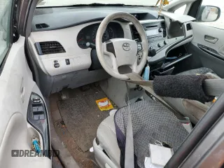 2013 Toyota Sienna L with VIN 5TDZK3DC4DS287532, listed as a Copart auction lot 53899055 with 0 mi miles and Clean Title. Bid and sale history available at carsss.com. Image 8.