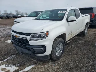 2021 Chevrolet Colorado 4WD LT with VIN 1GCHTCEA7M1243429, listed as a Copart auction lot 47804175 with 40,574 mi miles and Clean Title. Bid and sale history available at carsss.com. Image 1.