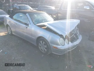 2002 Mercedes-Benz CLK 320/430 with VIN WDBLK65G62T114102, listed as a IAAI auction lot 41370516 with 127,540 mi miles and . Bid and sale history available at carsss.com. Image 1.