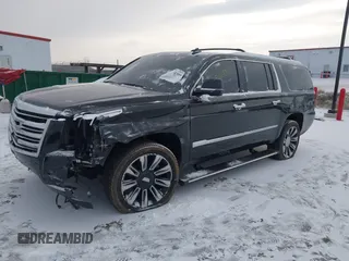 2015 Cadillac Escalade ESV Platinum z VIN 1GYS4UKJ0FR746571, wystawiony jako IAAI lot #38461309 z przebiegiem 65 724 mil mil oraz . Historia ofert i sprzedaży dostępna na DreamBid. Obrazek 2.