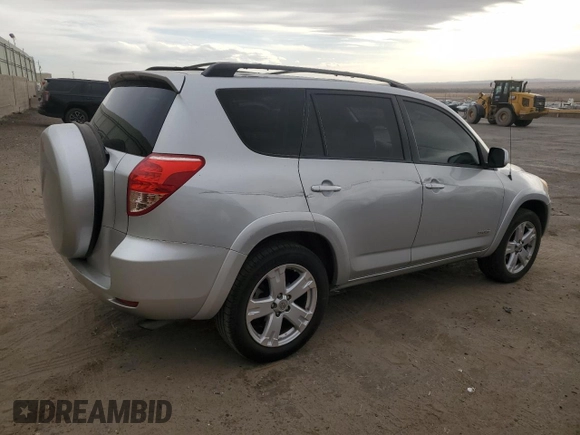 2008 Toyota RAV4 Sport with VIN JTMZD32V785097377, listed as a Copart auction lot 48242525 with 140,814 mi miles and Salvage title. Bid and sale history available at DreamBid. Image 3.