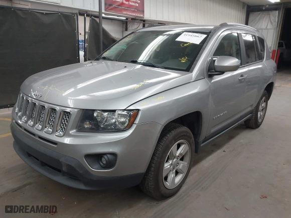 2017 Jeep Compass High Altitude with VIN 1C4NJCEA5HD117079, listed as a IAAI auction lot 41945867 with 120,451 mi miles. Bid and sale history available at carsss.com. Image 18.