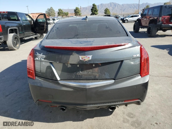 2018 Cadillac ATS Sedan Premium Performance RWD with VIN 1G6AD5SS7J0184166, listed as a Copart auction lot 83216704 with 57,025 mi miles and Salvage Title. Bid and sale history available at carsss.com. Image 6.