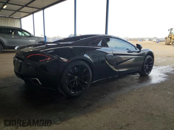 2018 McLaren 570S z VIN SBM13FAA1JW004280, wystawiony jako Copart lot #63609654 z przebiegiem 22 596 mil mil oraz Szkody całkowita. Historia ofert i sprzedaży dostępna na DreamBid. Obrazek 3.